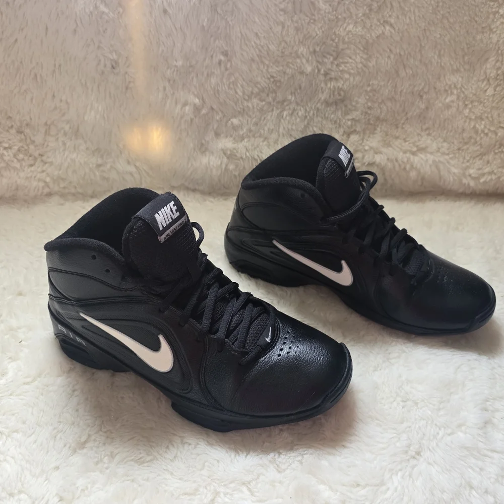 Nike Air Visi Pro 3 Basketball Shoes - Black/White - Size 8.5 - Picture 3 of 11